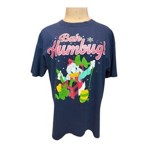 DISNEY PARKS DAFFY DUCK BAH HUMBUG CHRISTMAS T-SHIRT